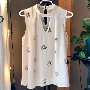 Le Lis tank blouse. Cats!